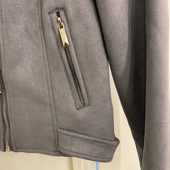 Chartou Faux Suede Jacket Size S - Picture 3 of 5